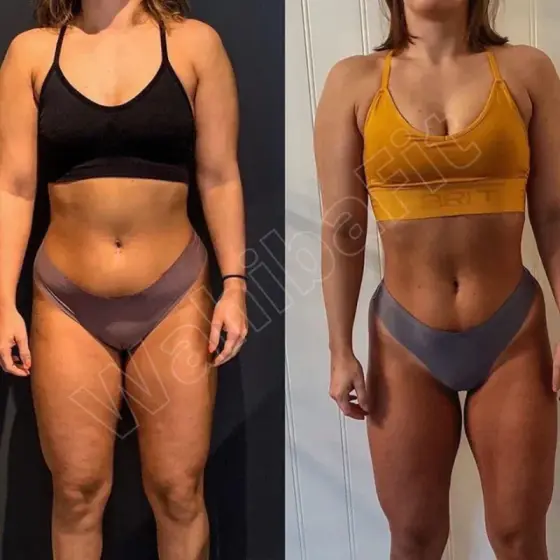 Emily fitness transformation - -3kg in 8 weeks with W.ALLfit