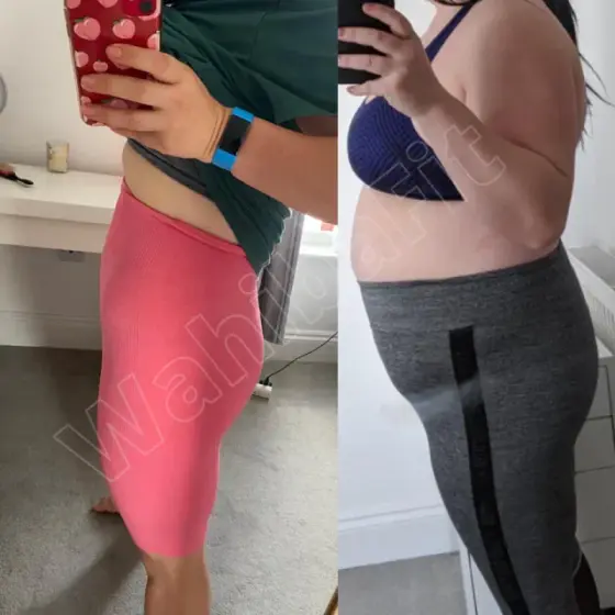 Scarlett fitness transformation - -10kg+ in 6 months with W.ALLfit